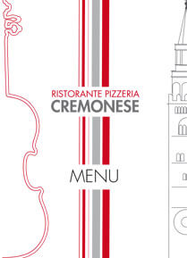 Menù comoleto Ristorante Pizzeria Cremonese Menù completo Ristorante Pizzeria Cremonese